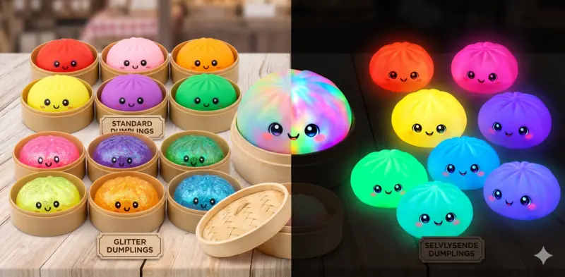 Squishy Dumpling Stor, Mystery Box  (3 Varianter)