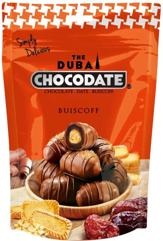 Chocodate Buiscoff, almond, 90g
