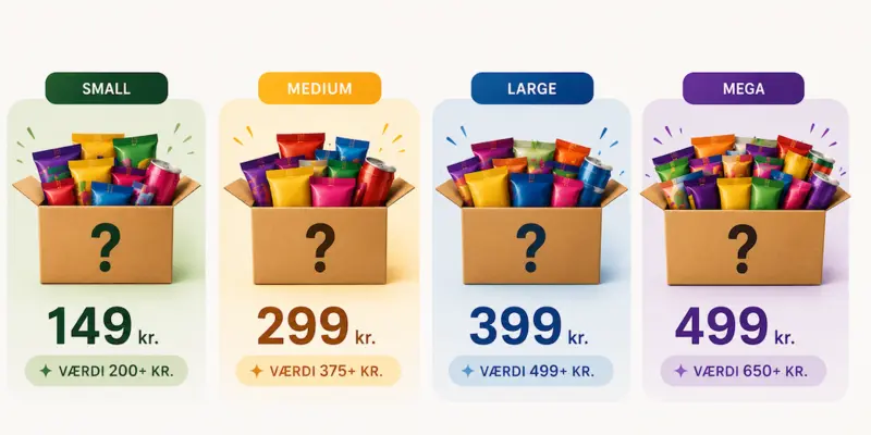 Mystery Box (4 Størrelser)