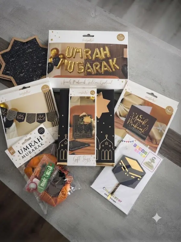 Umrah Mubarak Welcome Home Bundle