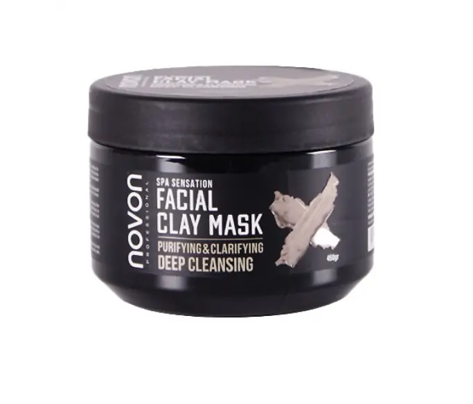 Scalp & Face Clay Mask, Novon 450 G