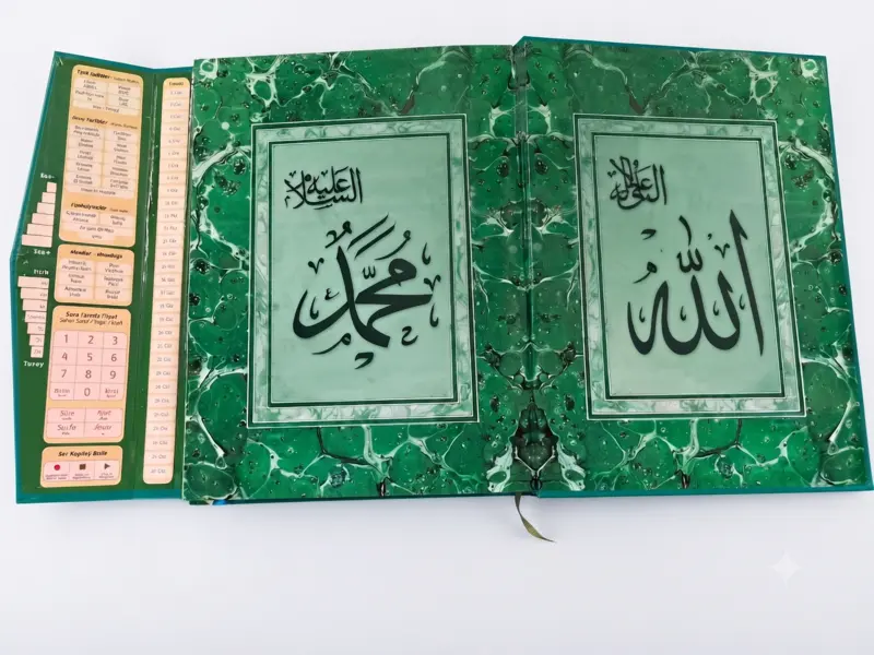 Tajweed Koran i Stor størrelse