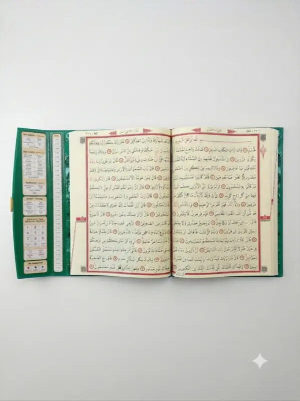 Tajweed Koran i Stor størrelse
