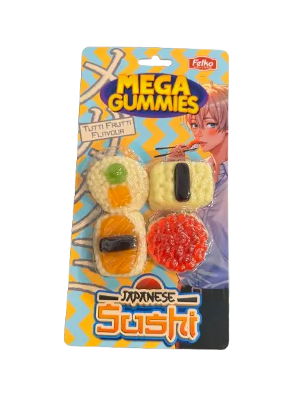 Mega Gummies 120g (findes i flere varianter)