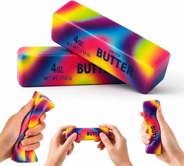 Rainbow butter squishy