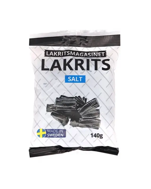 Lakrits saltet, Lakritsmagasinet, 140g