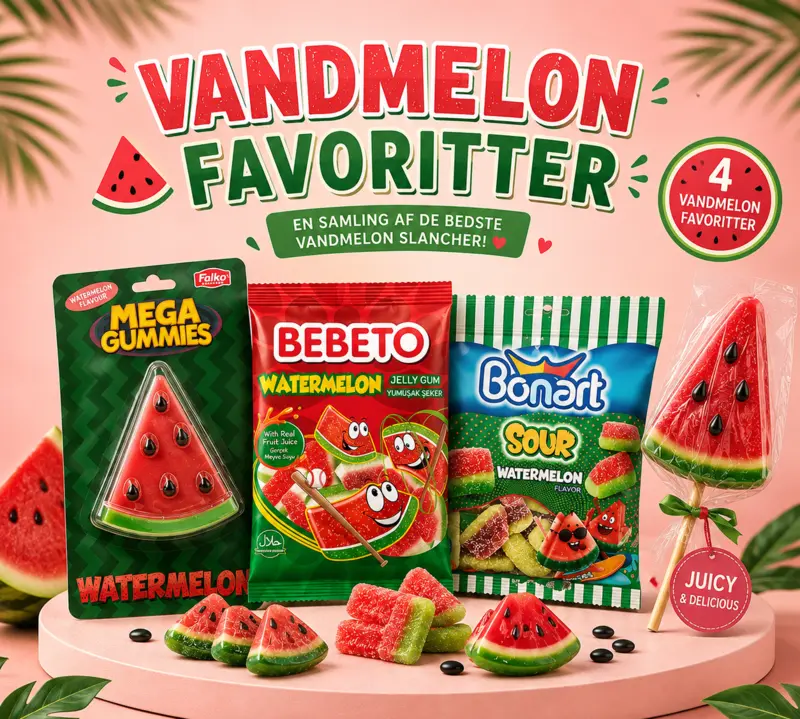 Vandmelon Favoritter pakke
