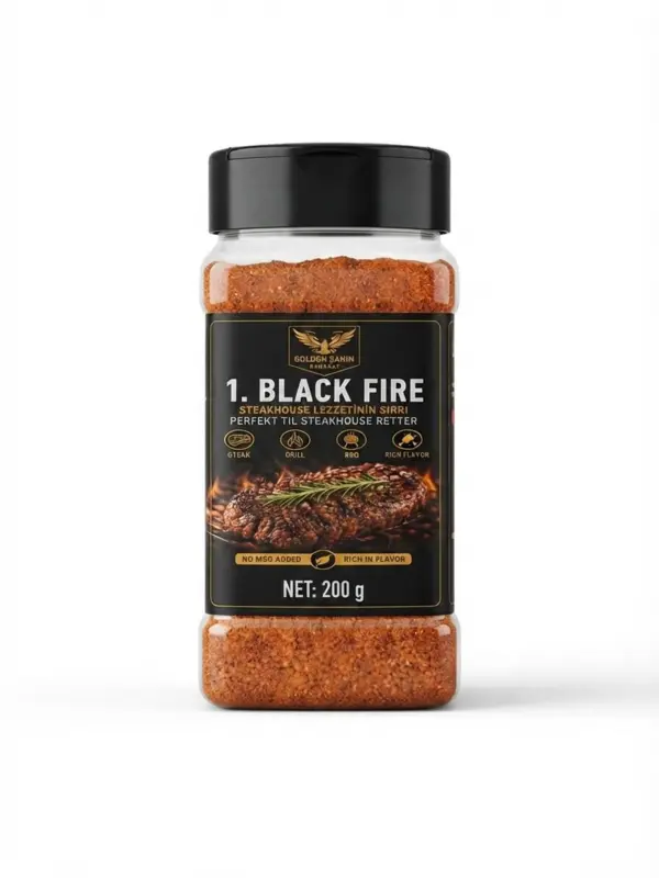 Black Fire  Krydderi, Golden Sahin, 200g