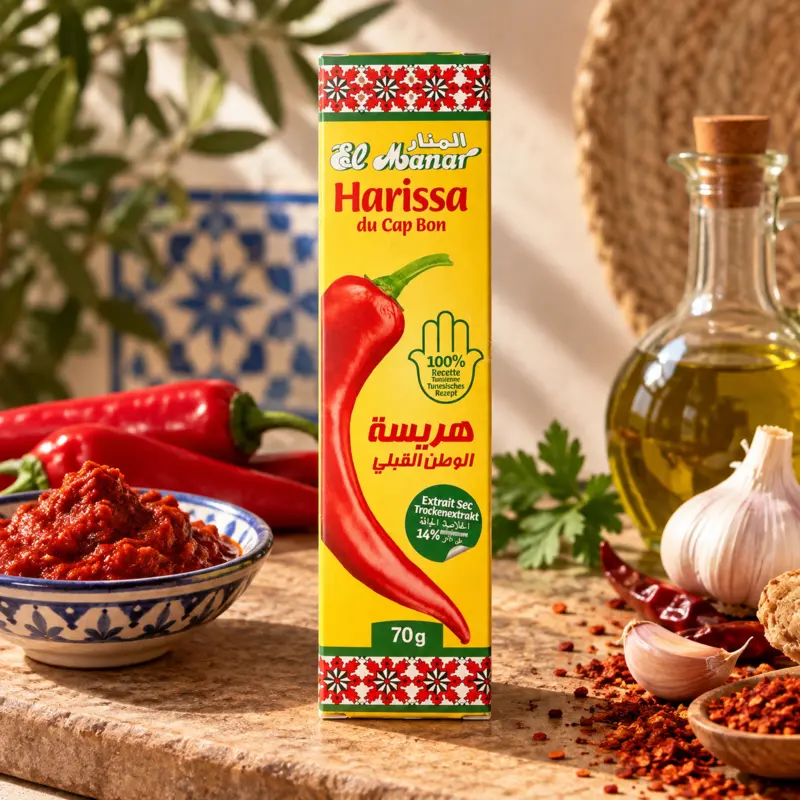 Harissa du cap bon, El Manar 70 g