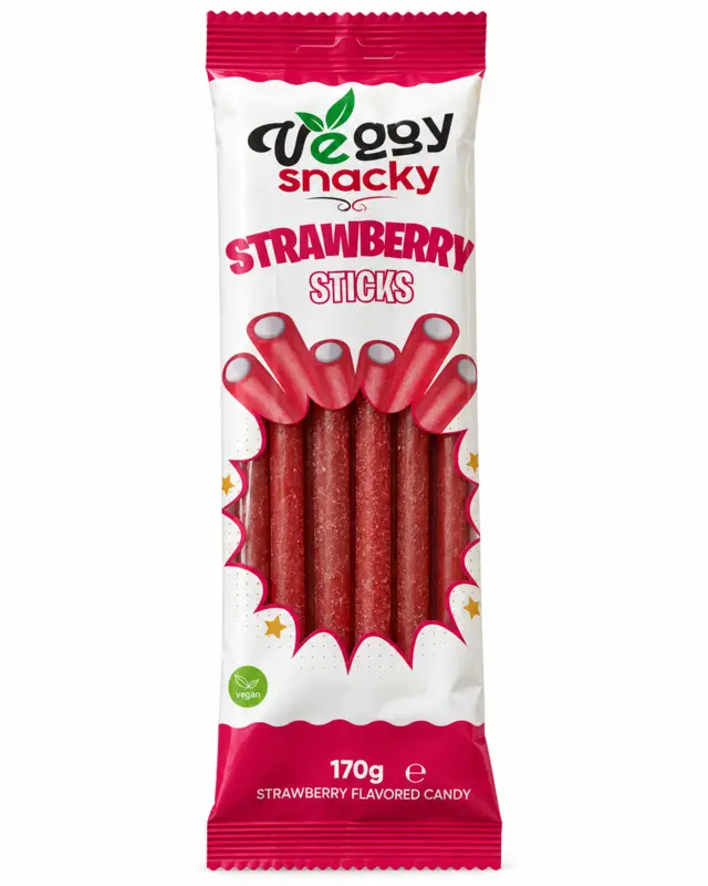 Strawberry Sticks - Veggy Snacky - 170 g