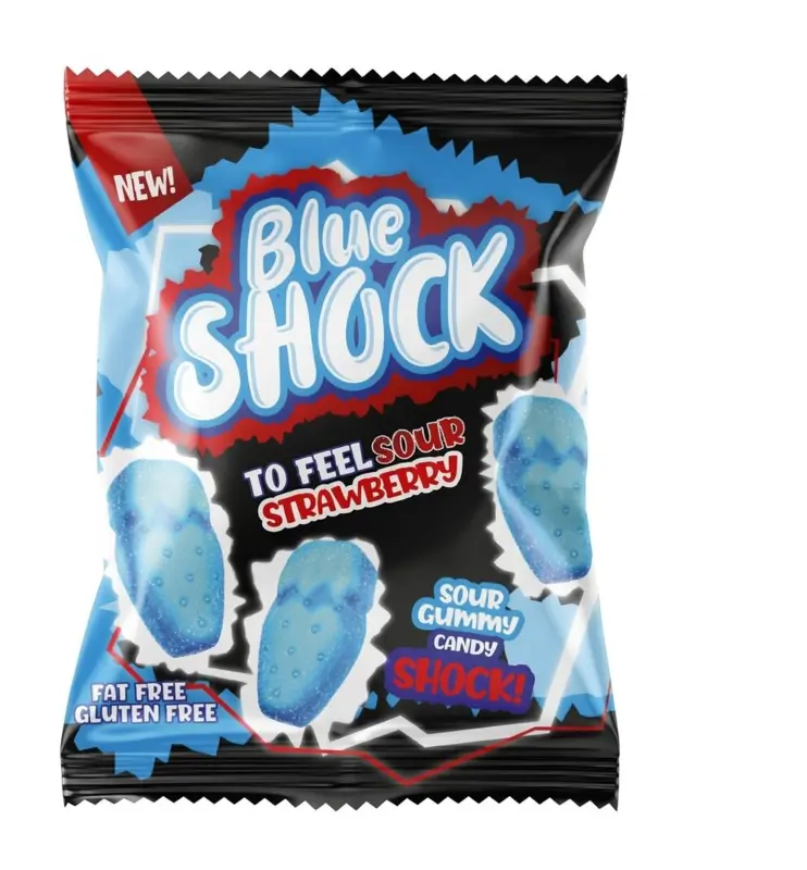 Sour Strawberry, Blue Shock 80 G