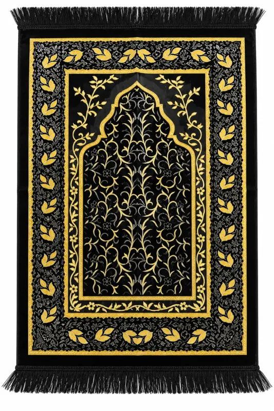 Elegante Bedetæpper med Gulddetaljer