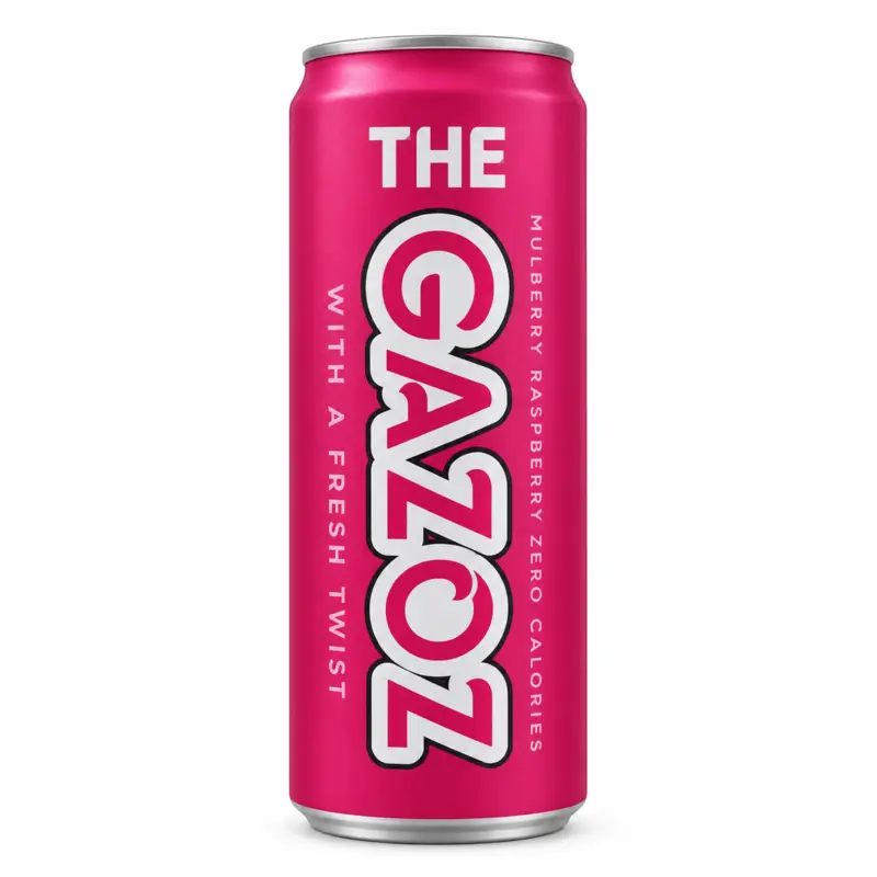 The Gazoz Mulberry Taste Zero Calories