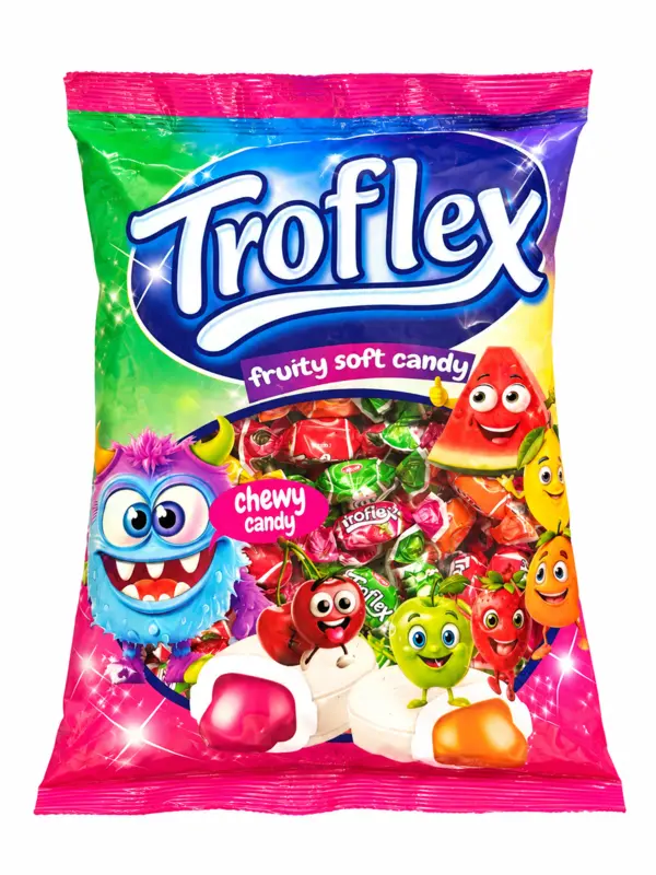 Troflex, Blød Frugtmix, 800g