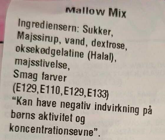 Mallow Mix Fat Free Sweetzone 140g