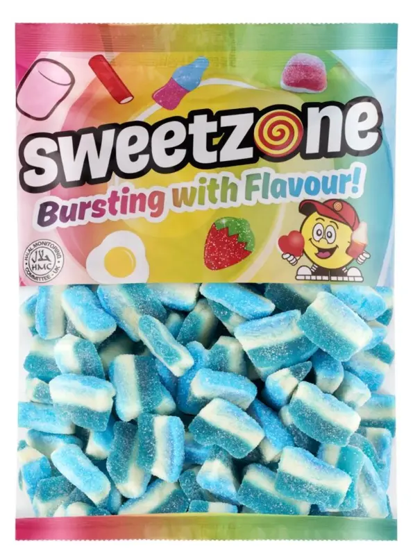 Blue Raspberry Slices SweetZone 1kg