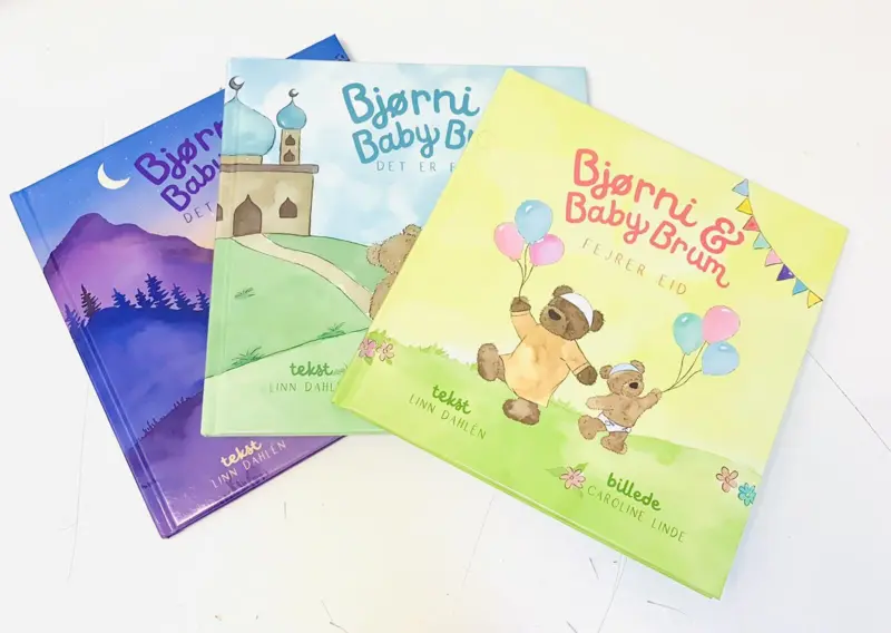 Bjørni og Baby Brums Komplette Bog-pakke