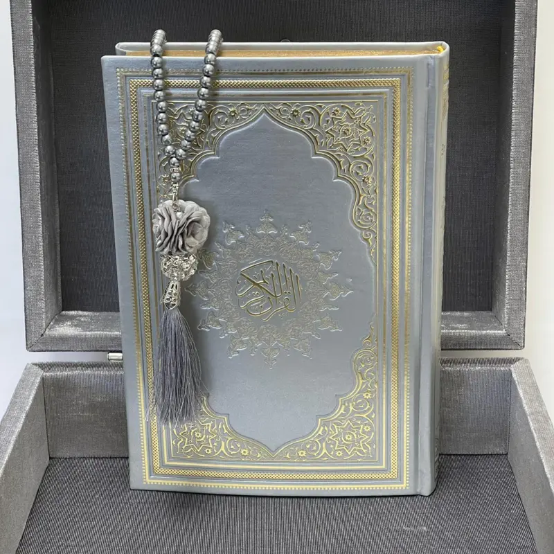 Luksus Koran Gavesæt i Sølv