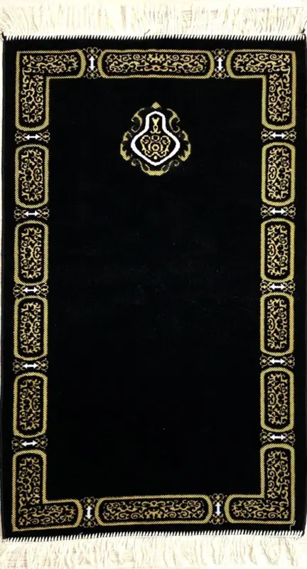 Royal Kaaba bedetæppe med kant design