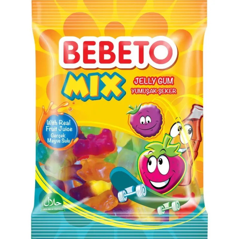 Bebeto frugt mix 80 gr