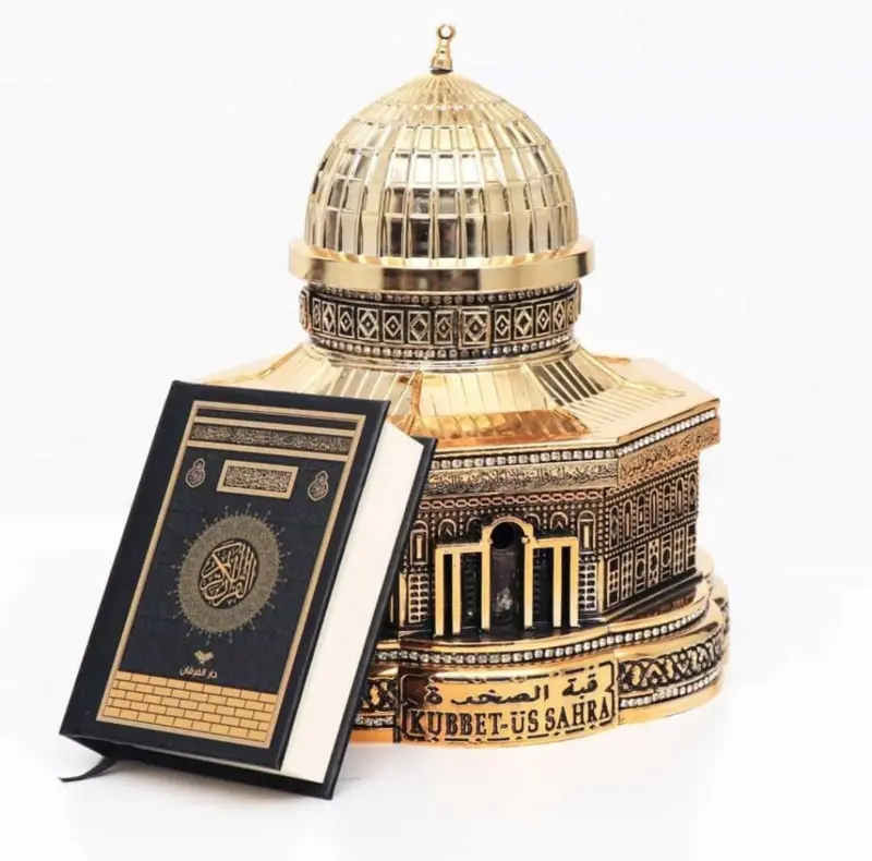 Dome Of The Rock Dekoration Med Koran