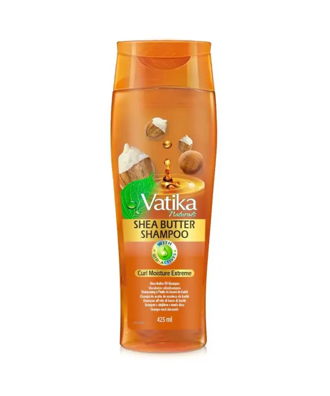 Vatika Naturals Shea Butter Shampoo, 425ml