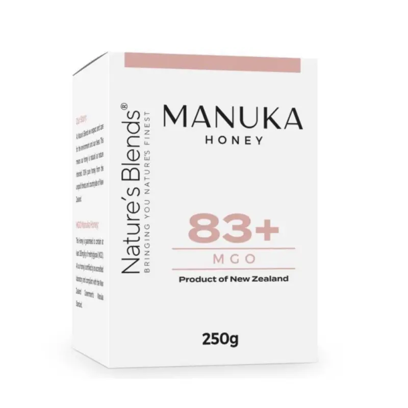 Manuka Honning med Blackseed 83+ MGO 250g