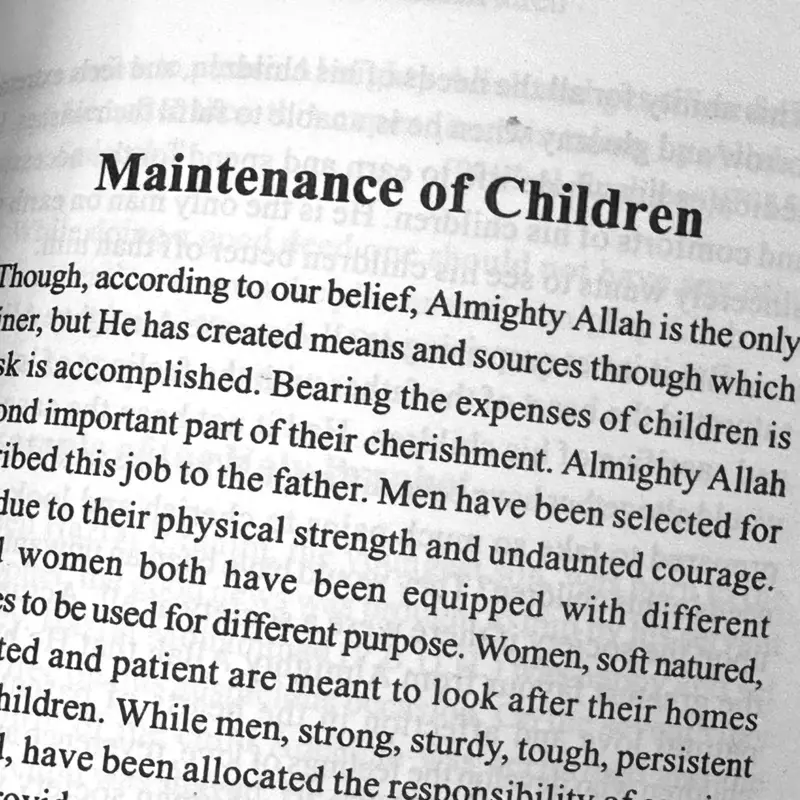 Muslim parents, Their rights and duties