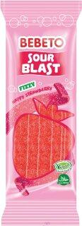 Sour Blast Fizzy Strawberry Bebeto 180g