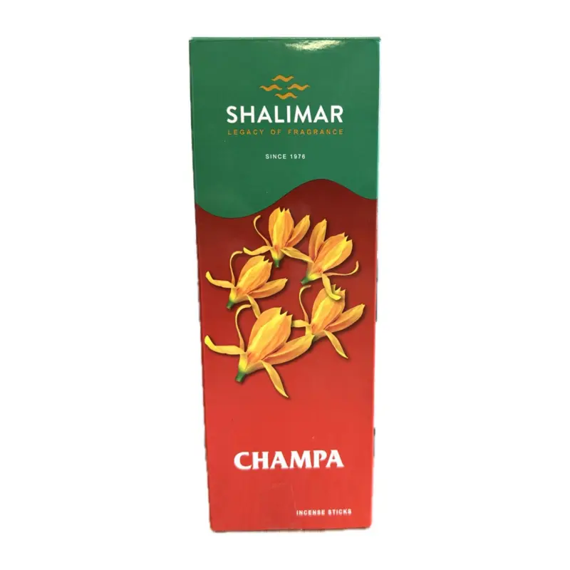 Champa røgelsespinde fra Shalimar