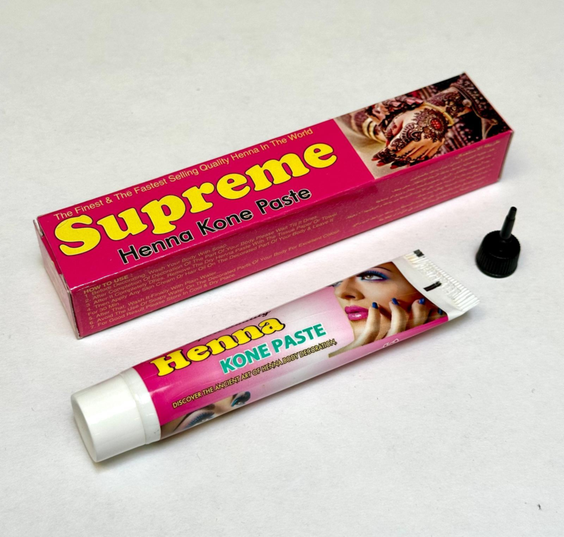 Mehndi, Henna, supreme kone paste