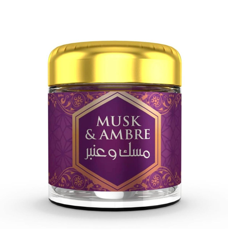 Bakhoor Musk & Ambre, 30g