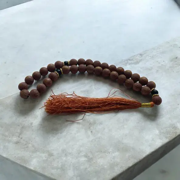 Threaded Wood Tasbih