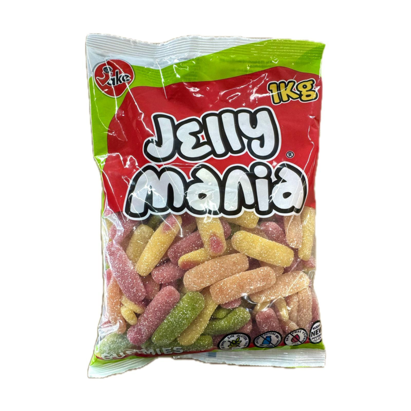 Sour fingers, jelly mania jake, 1kg