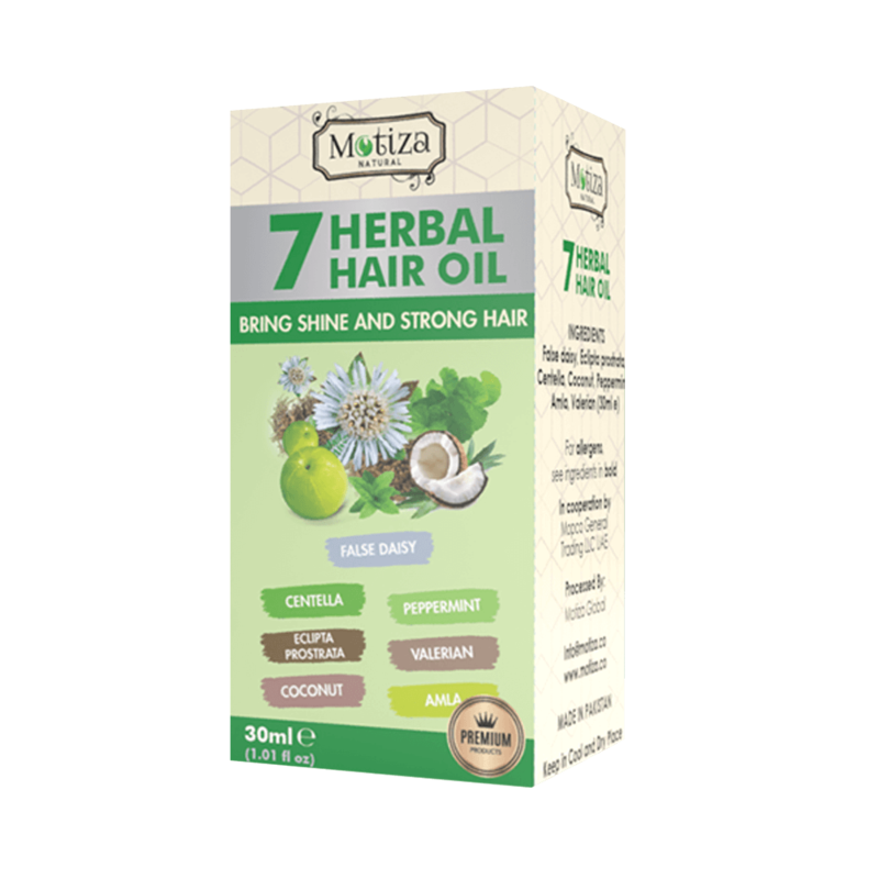 7 Herbal Hair Oil - Motiza