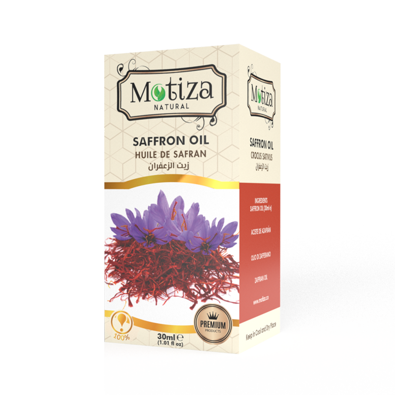 Saffron Olie 30ml - Motiza