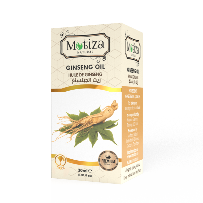 Ginseng Olie 30ml - Motiza