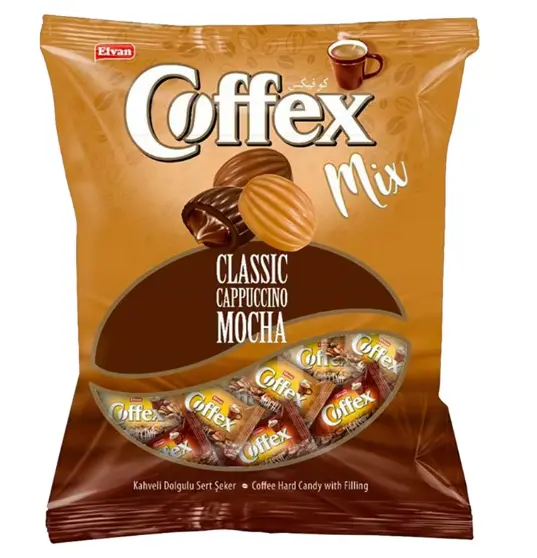 Coffex cappuccino mocha, karameller, 700g
