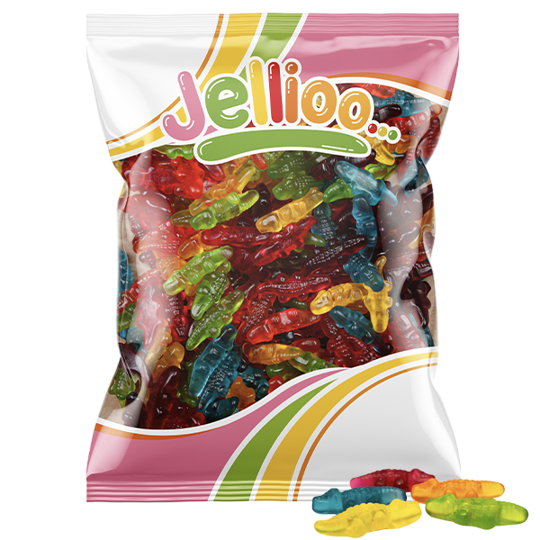 Mixed Crocodiles 1kg - Jellioo