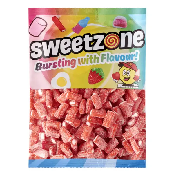 Sweetzone Fizzy Strawberry Pencils 1kg