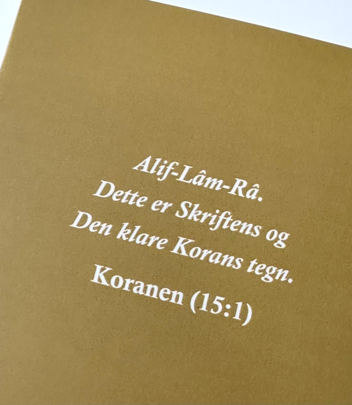 Klare Koran "Kun På Dansk"