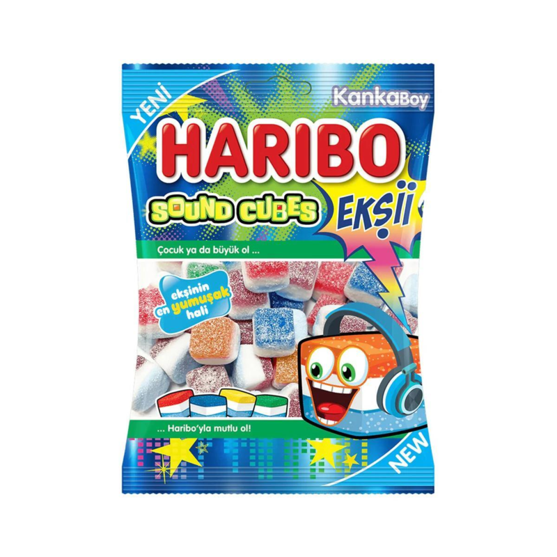 Haribo sound cubes, 80g