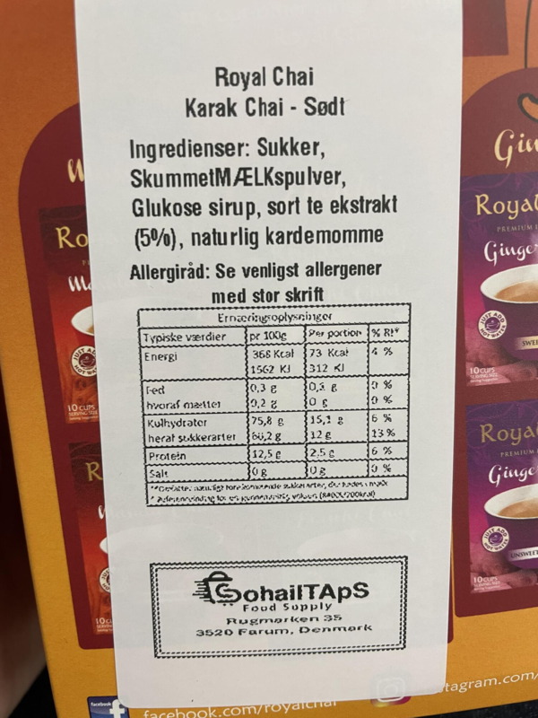 Karak Chai - Royal Chai