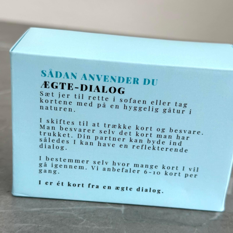 Ægte-Dialog, Samtalen For Par