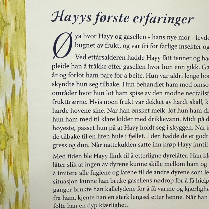 Ibn Tufayl, Hayy ibn yaqdhan