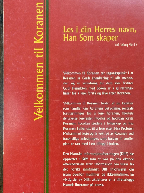 Velkommen til koranen