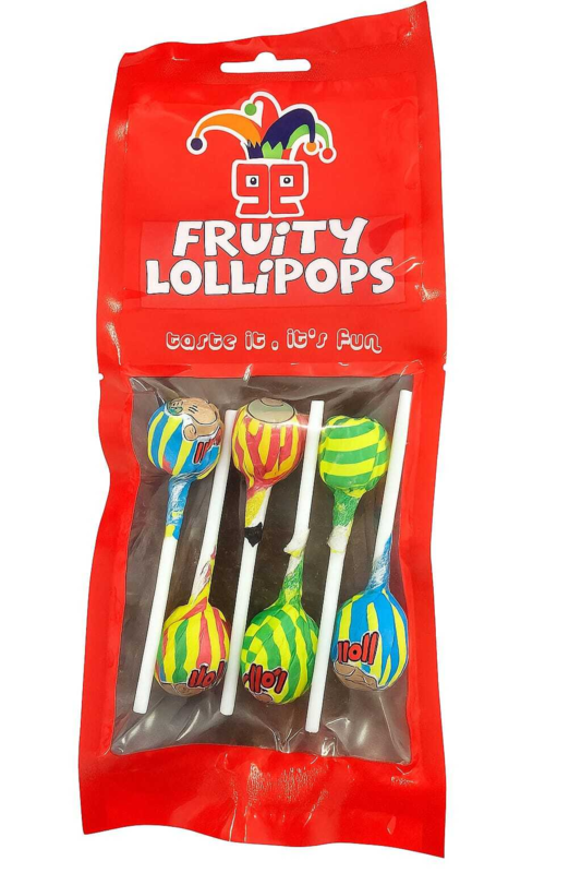 fruity lollipops,60g