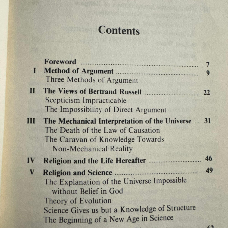 Religion und Wissenschaft