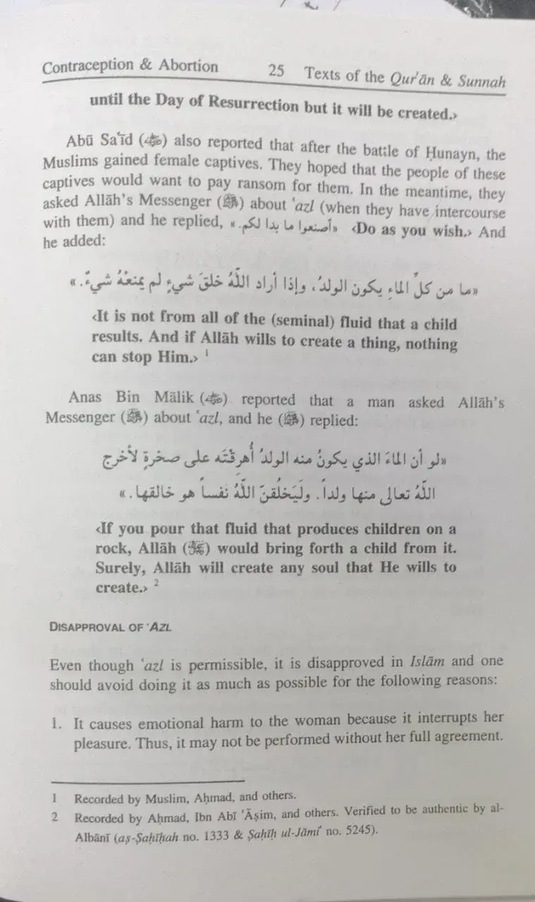 Islamische Perspektive auf Verhütung und Abtreibung