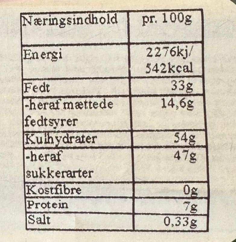 Miskets dubai chokoladebar, 25g